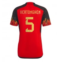 Muški Nogometni Dres Belgija Jan Vertonghen #5 Domaci SP 2022 Kratak Rukav